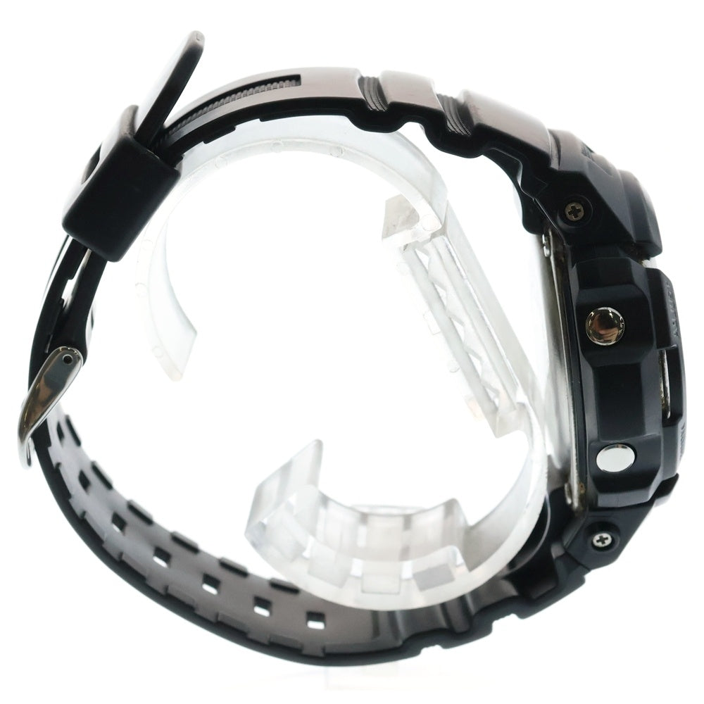 CASIO G-SHOCK(カシオ ジーショック) ソーラー アナデジ 腕時計 ブラック AWG-M100