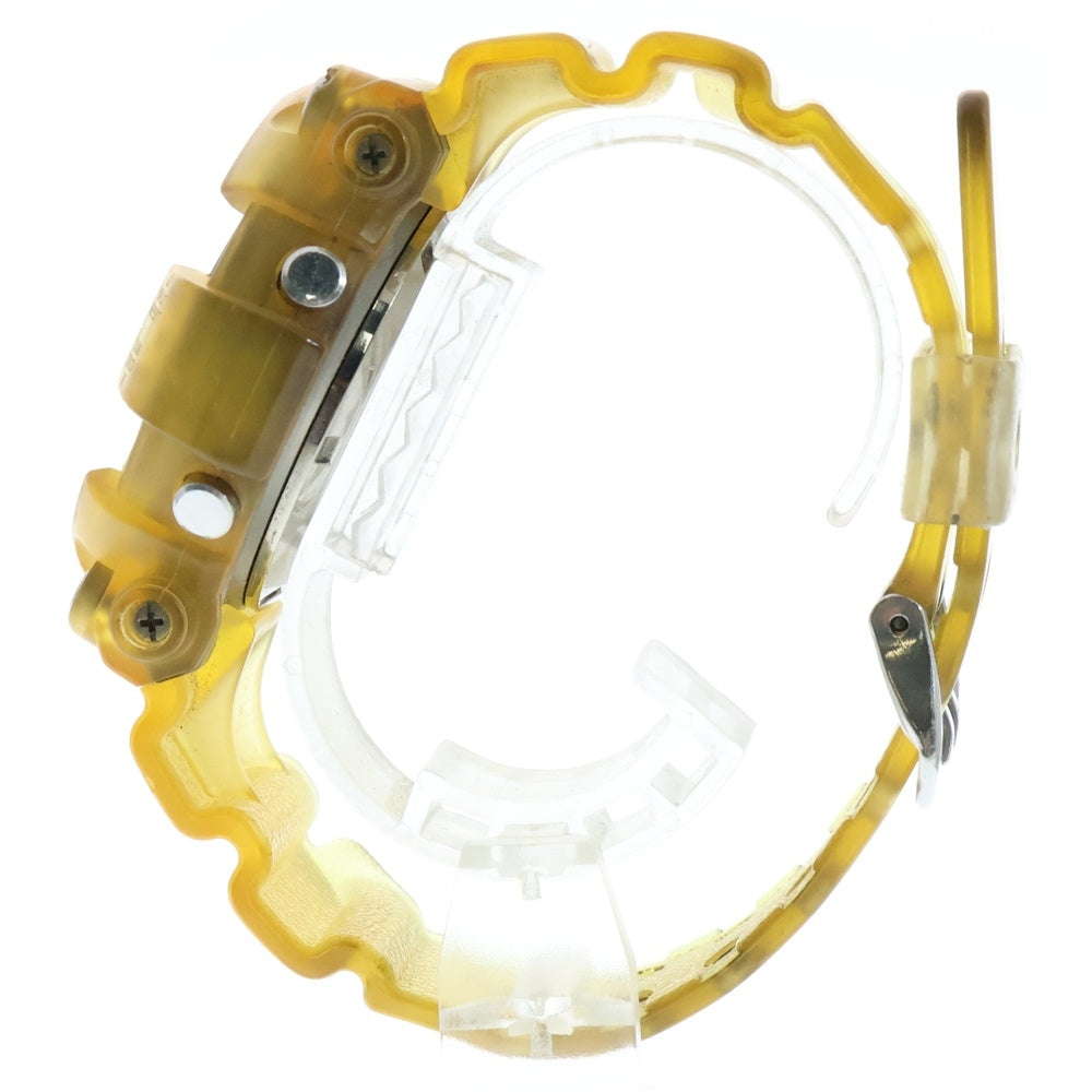 CASIO G-SHOCK(カシオ ジーショック) FROGMAN W.C.C.S. フロッグマン 国際サンゴ礁保護協会 デジタル 腕時計 クリアイエロー/シルバー DW-8201WC