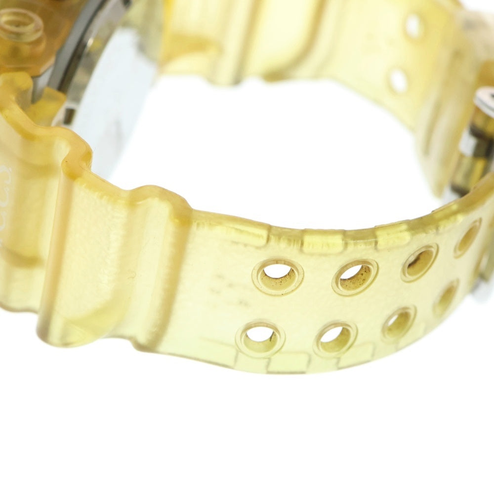 CASIO G-SHOCK(カシオ ジーショック) FROGMAN W.C.C.S. フロッグマン 国際サンゴ礁保護協会 デジタル 腕時計 クリアイエロー/シルバー DW-8201WC