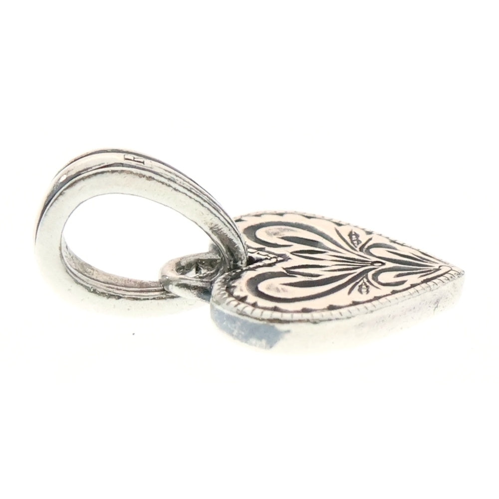 Antidote BUYERS CLUB(アンチドートバイヤーズクラブ) Engraved Heart Pendant エングレイブ ハートモチーフ 唐草模様 ネックレストップ ペンダント シルバー