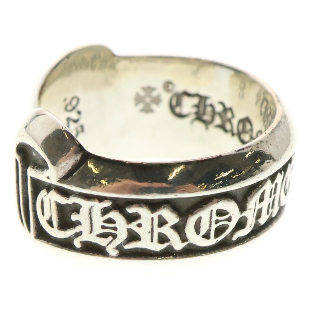 CHROME HEARTS(クロムハーツ) SM SCROLL LABEL スモールスクロールラベル リング シルバー BCA413