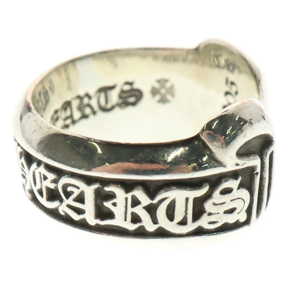 CHROME HEARTS(クロムハーツ) SM SCROLL LABEL スモールスクロールラベル リング シルバー BCA413