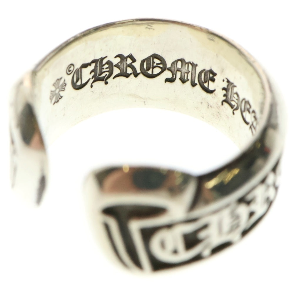 CHROME HEARTS(クロムハーツ) SM SCROLL LABEL スモールスクロールラベル リング シルバー BCA413