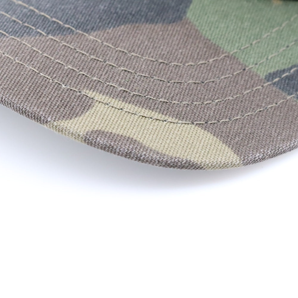 CHROME HEARTS(クロムハーツ) FUCK TRUCKER CAP CAMO FUCKパッチ カモ柄 クロスボール メッシュ トラッカーキャップ 帽子 カーキ
