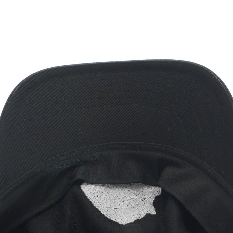 WILDSIDE YOHJI YAMAMOTO(ワイルドサイド ヨウジ ヤマモト) × IZUMONSTER Embroidery Cap Godzilla イズモンスター エンブロイダリー キャップ ゴジラ ブラック SM‐H71‐091