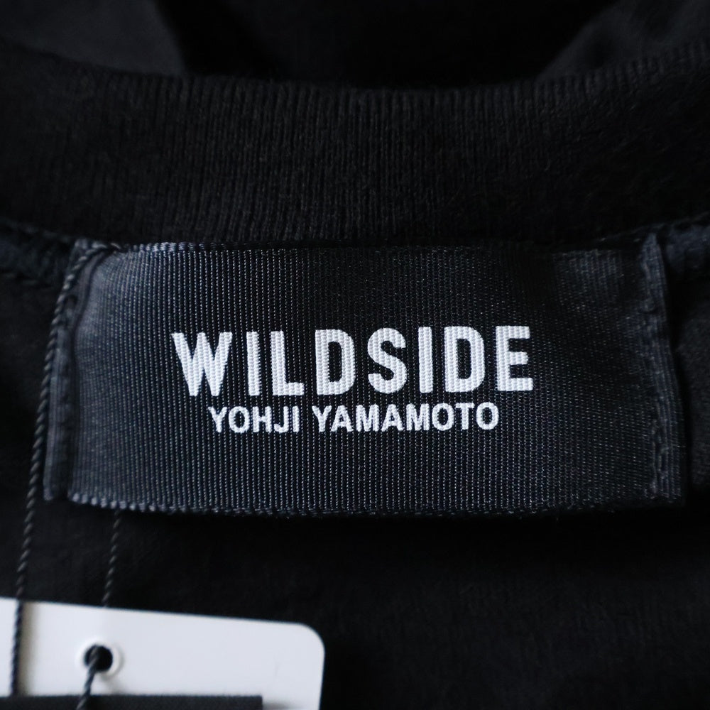 WILDSIDE YOHJI YAMAMOTO(ワイルドサイド ヨウジ ヤマモト) × IZUMONSTER GMK T-Shirt イズモンスター 半袖カットソー Tシャツ ゴジラ キングギドラ ブラック SM‐T73‐003