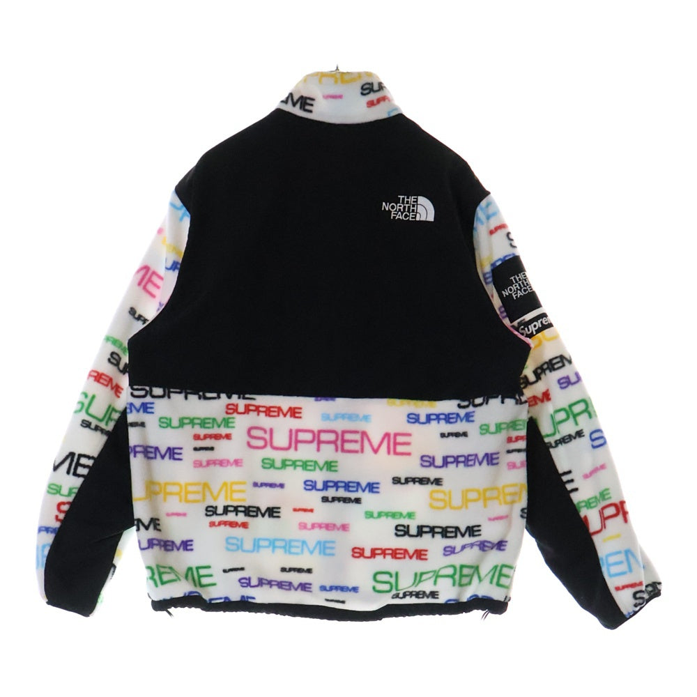 SUPREME(シュプリーム) 21AW ×THE NORTH FACE Steep Tech Fleece Jacket ザノースフェイス スティープテック フリースジャケット ブルゾン マルチカラー NA52101I