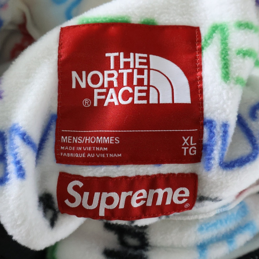 SUPREME(シュプリーム) 21AW ×THE NORTH FACE Steep Tech Fleece Jacket ザノースフェイス スティープテック フリースジャケット ブルゾン マルチカラー NA52101I