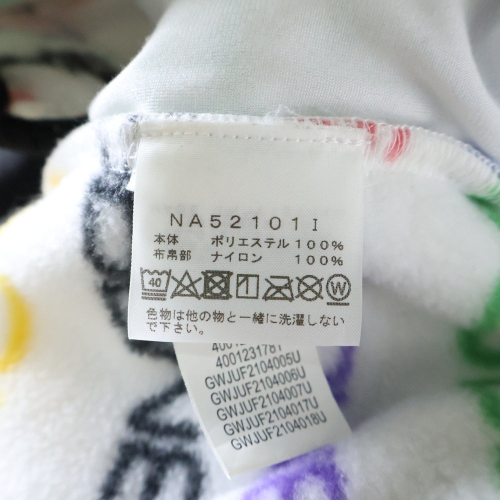 SUPREME(シュプリーム) 21AW ×THE NORTH FACE Steep Tech Fleece Jacket ザノースフェイス スティープテック フリースジャケット ブルゾン マルチカラー NA52101I