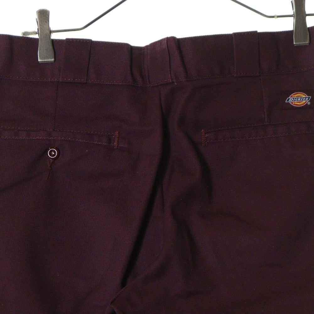Dickies(ディッキーズ) 874 ORIGINAL FIT オリジナルフィット コットンポリ ジップフライ ワークパンツ パープル
