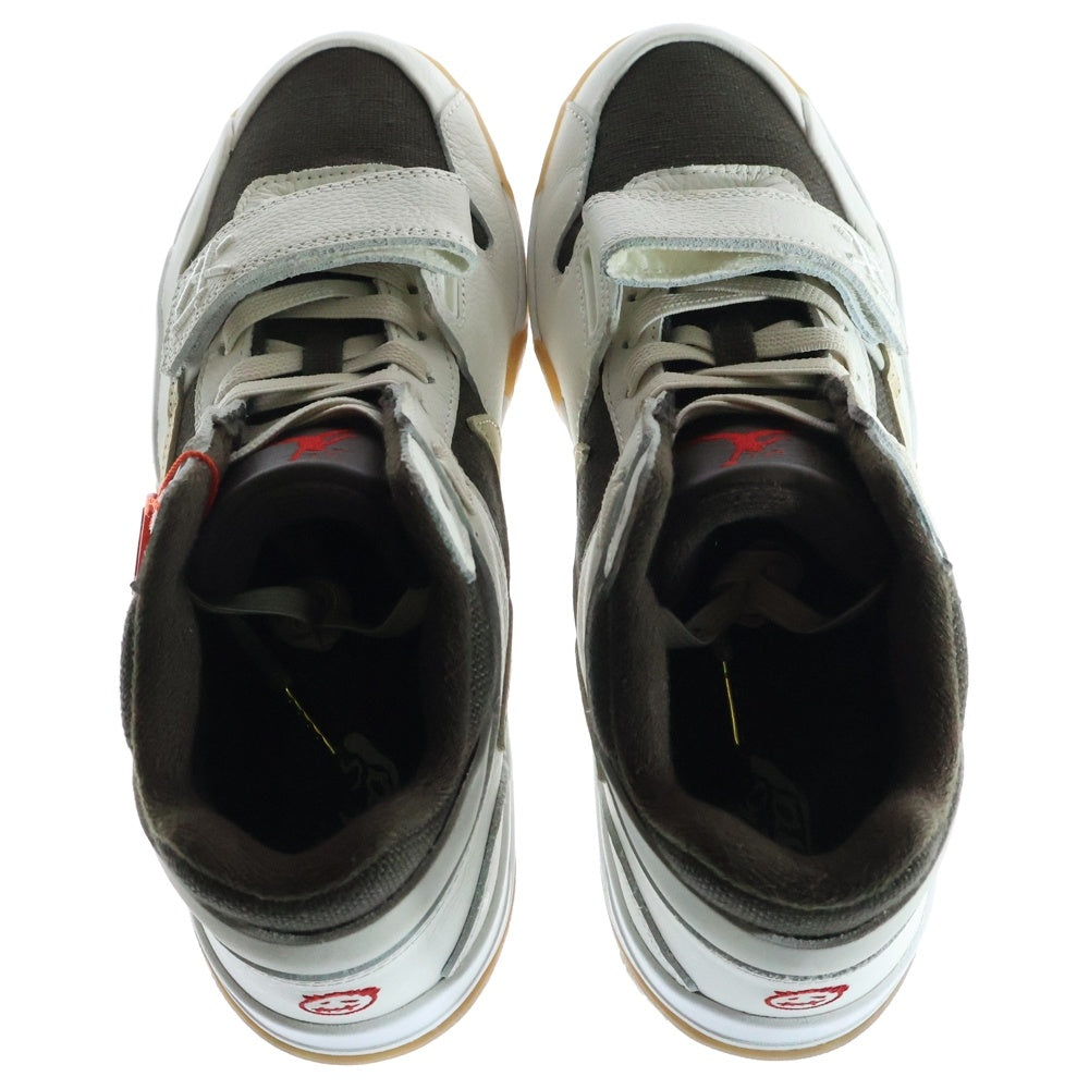 NIKE(ナイキ) ×TRAVIS SCOTT JORDAN JUMPMAN JACK TR トラヴィススコット ジョーダン ジャンプマンジャック セイル ダークモカ ハイカットスニーカー FZ8117-100