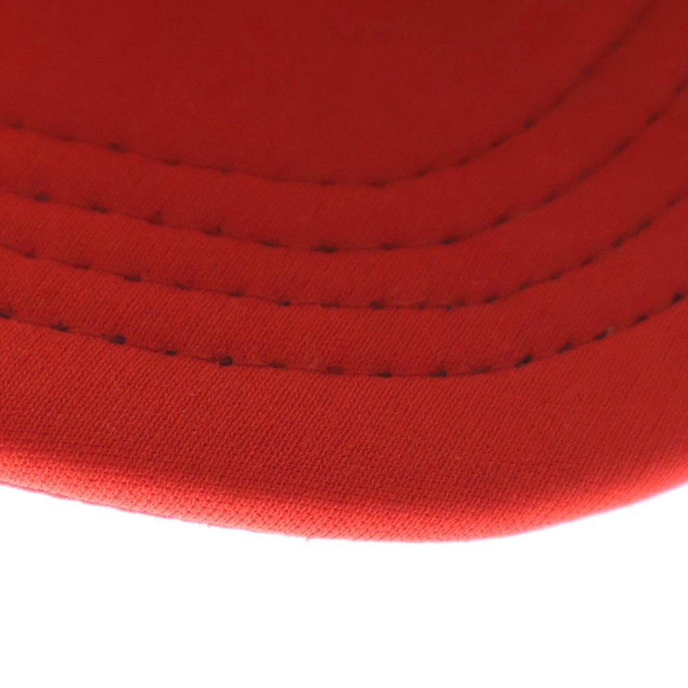 CHROME HEARTS(クロムハーツ) TRUCKER CAP 英字プリント メッシュ トラッカーキャップ 帽子 レッド