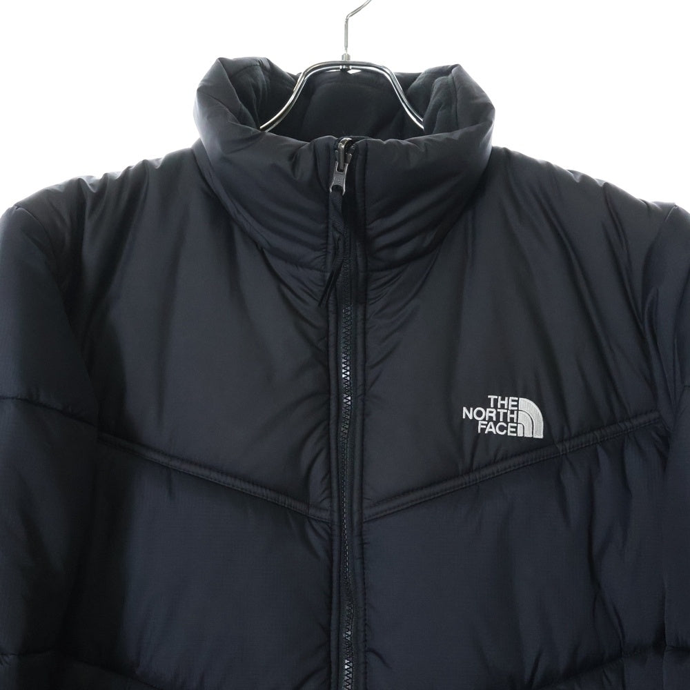 THE NORTH FACE(ザノースフェイス) SAIKURU JACKET サイクルジャケット 胸ロゴ刺繍 ジップアップ中綿ジャケット ブラック NF0A47BL