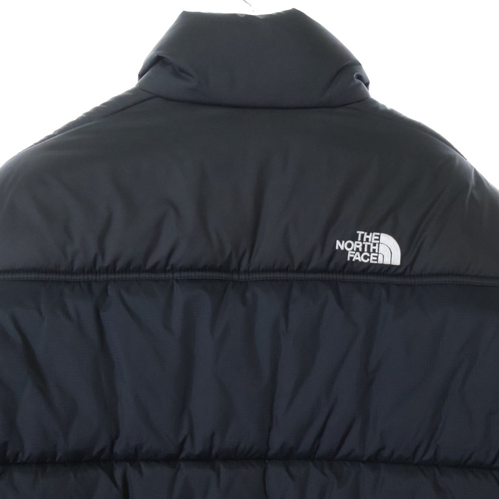 THE NORTH FACE(ザノースフェイス) SAIKURU JACKET サイクルジャケット 胸ロゴ刺繍 ジップアップ中綿ジャケット ブラック NF0A47BL