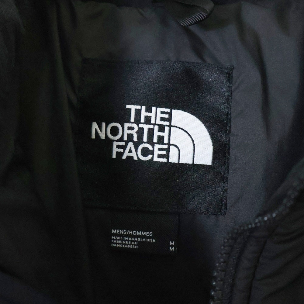 THE NORTH FACE(ザノースフェイス) SAIKURU JACKET サイクルジャケット 胸ロゴ刺繍 ジップアップ中綿ジャケット ブラック NF0A47BL