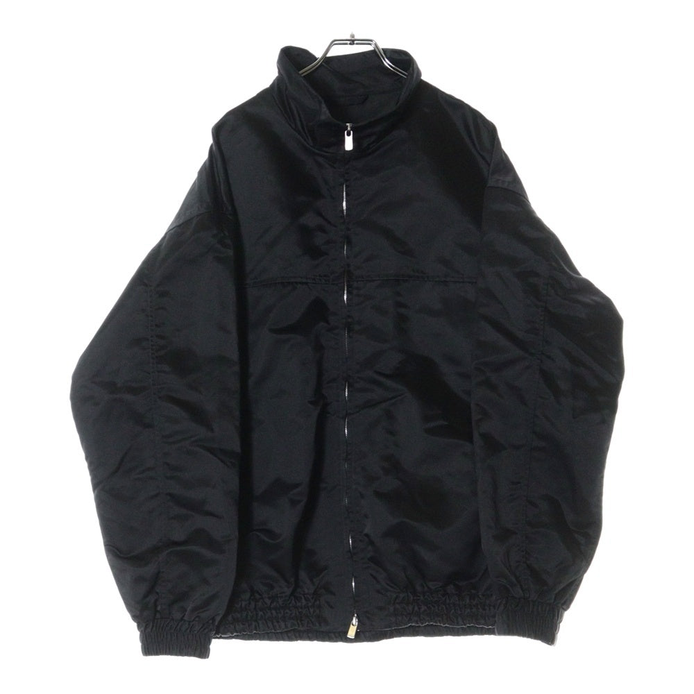UNITED ARROWS & SONS(ユナイテッドアローズ アンド サンズ) 22SS TRACK JACKET ナイロン ジップアップ トラックジャケット ブラック 5525-299-0776