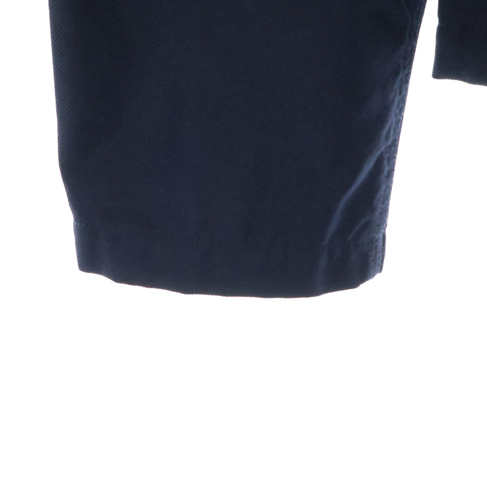 nonnative(ノンネイティブ) RIDER BLOUSON POLY TWILL SHAPE MEMORY ポリツイル ライダー ノーカラーブルゾン ジャケット ネイビー NN-J3914