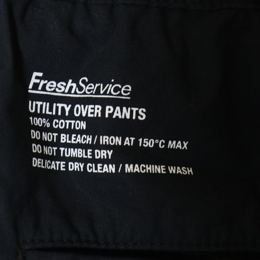 FreshService(フレッシュサービス) UTILITY OVER PANTS ユーティリティ オーバー コットン イージーパンツ ネイビー FSW-23-PT-013