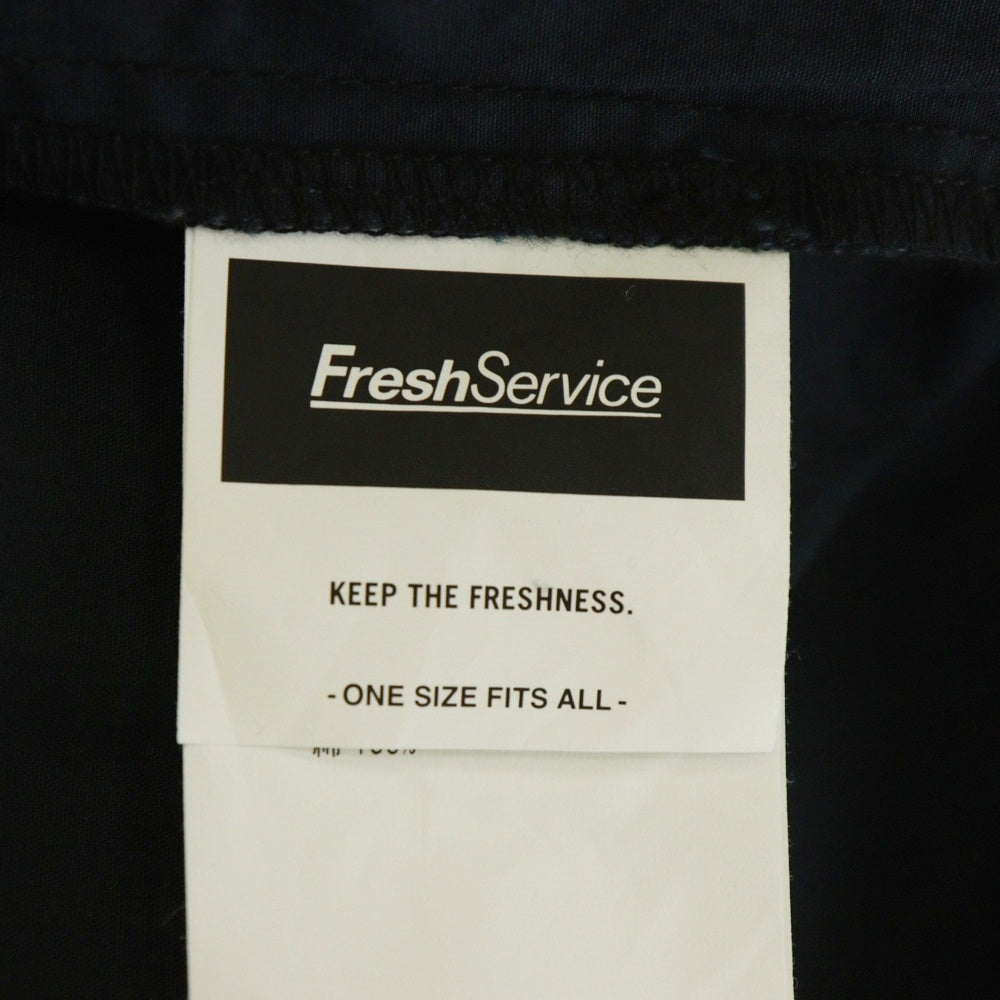 FreshService(フレッシュサービス) UTILITY OVER PANTS ユーティリティ オーバー コットン イージーパンツ ネイビー FSW-23-PT-013