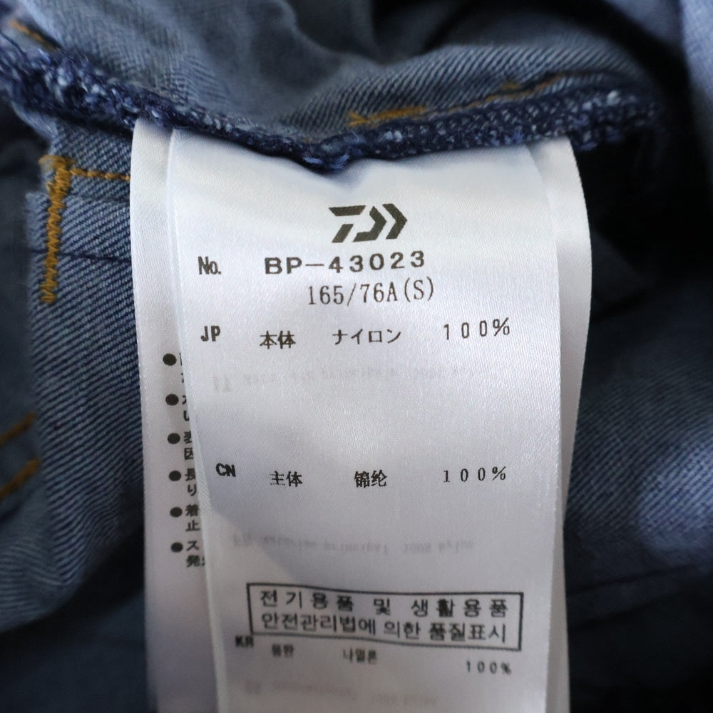 DAIWA PIER39(ダイワ ピアサーティナイン) TECH 8POCKET PANTS DENIM テック 8ポケット デニム調 ナイロンパンツ インディゴ BP-43023