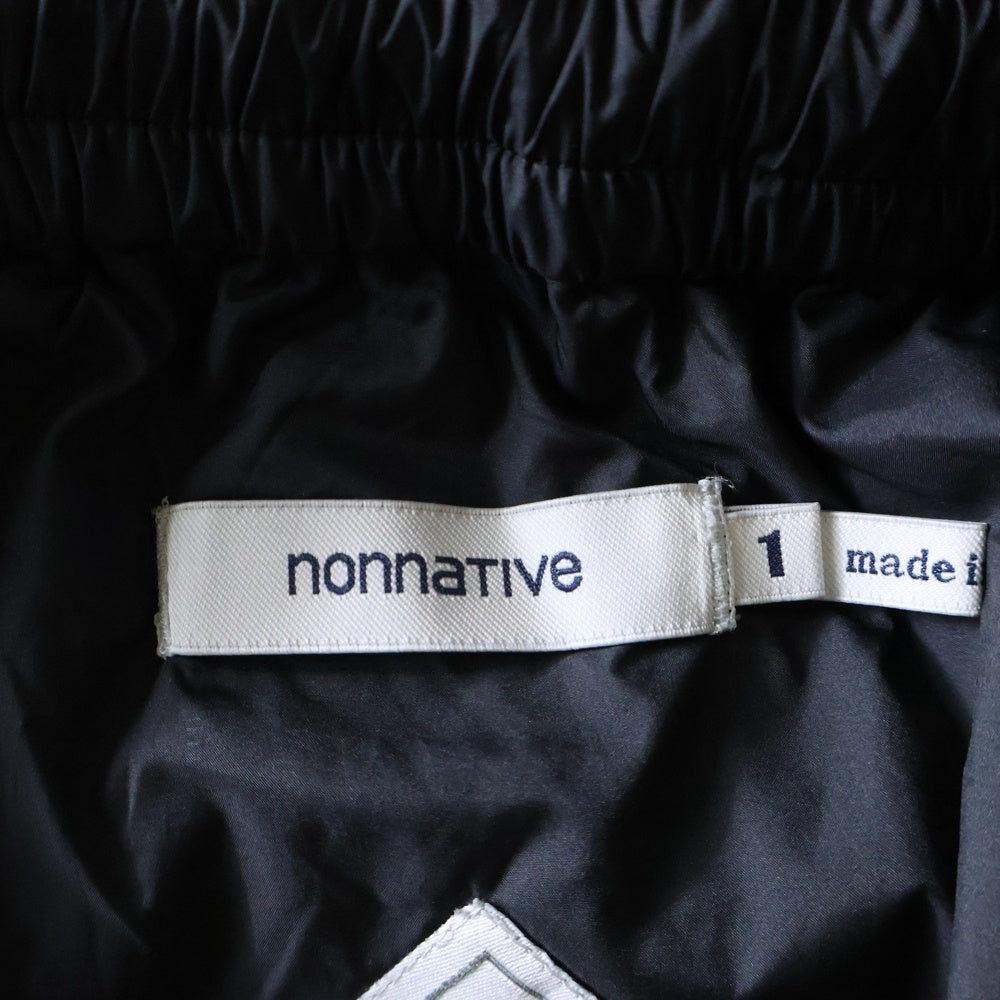 nonnative(ノンネイティブ) HIKER EASY PANTS POLY TAFFETA DICROS GORE-TEX ゴアテックス ポリタフタ ハイカー イージーパンツ ブラック NN-P4217