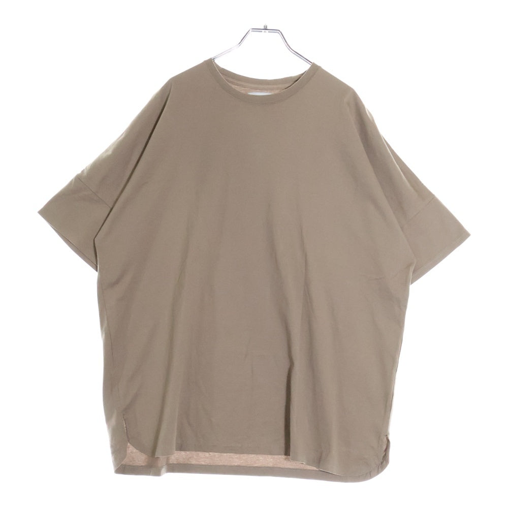 nonnative(ノンネイティブ) CLERK S/S TEE COTTON JERSEY クラーク コットンジャージー クルーネック 半袖Tシャツ カットソー ベージュ NN-C3928