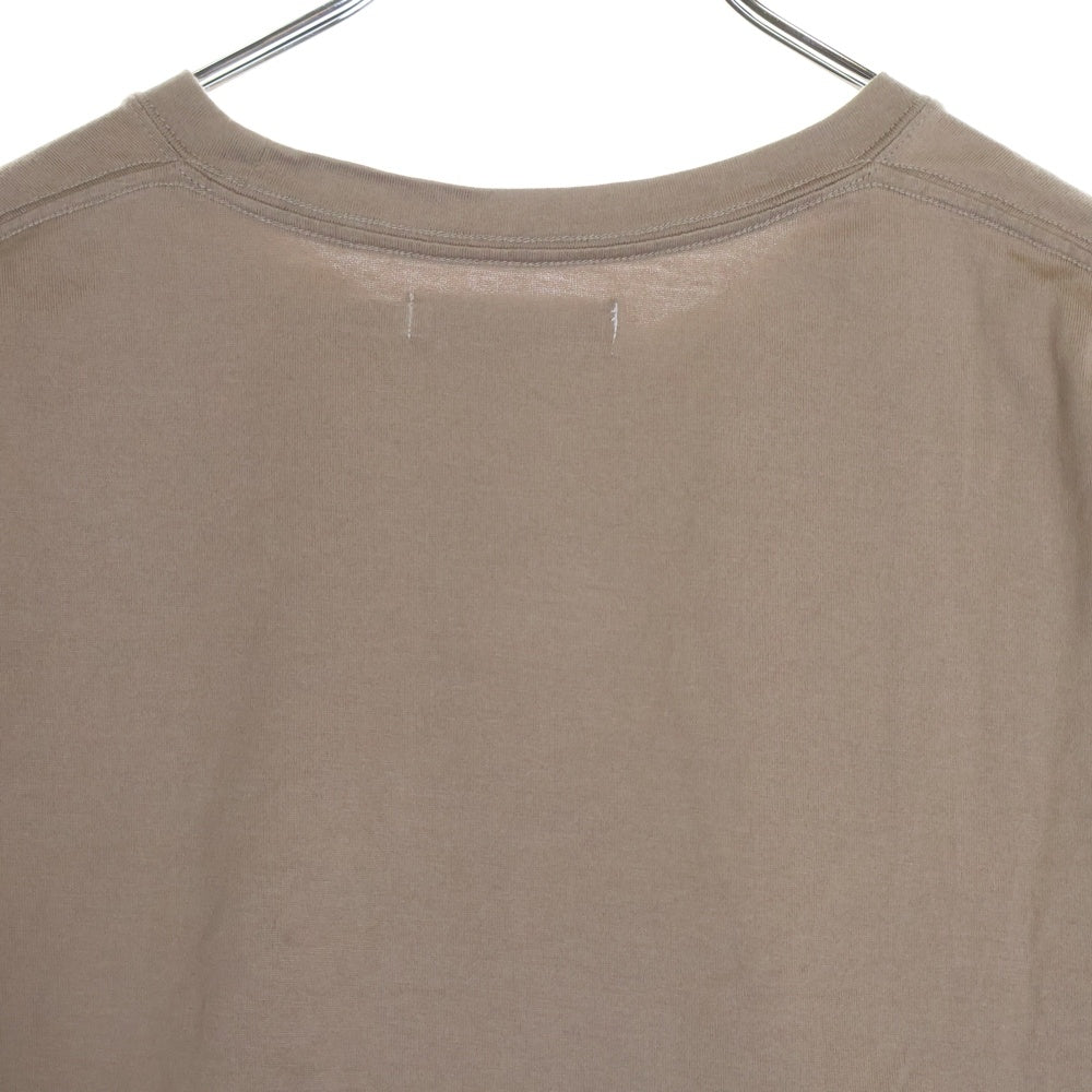 nonnative(ノンネイティブ) CLERK S/S TEE COTTON JERSEY クラーク コットンジャージー クルーネック 半袖Tシャツ カットソー ベージュ NN-C3928