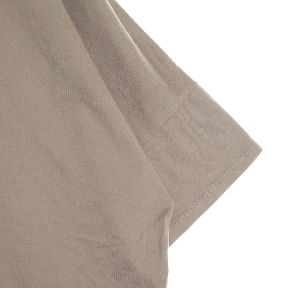 nonnative(ノンネイティブ) CLERK S/S TEE COTTON JERSEY クラーク コットンジャージー クルーネック 半袖Tシャツ カットソー ベージュ NN-C3928