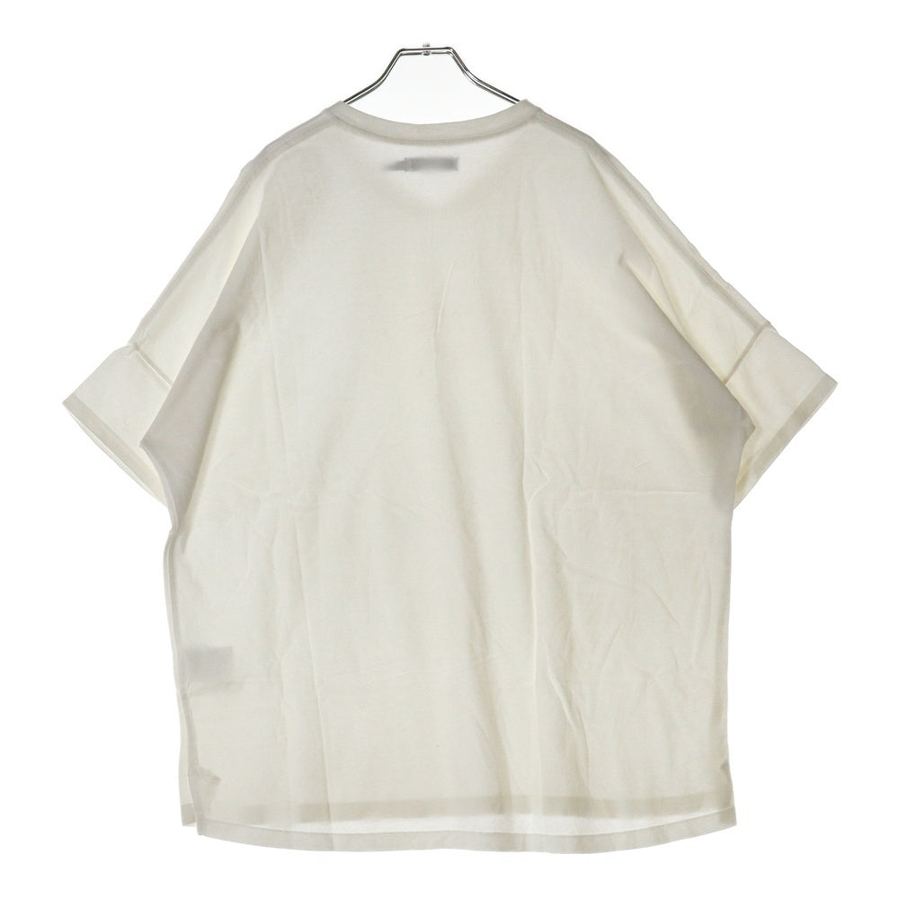 nonnative(ノンネイティブ) CLERK S/S V NECK TEE クラーク Vネック コットン 半袖Tシャツ カットソー ホワイト NN-C4230