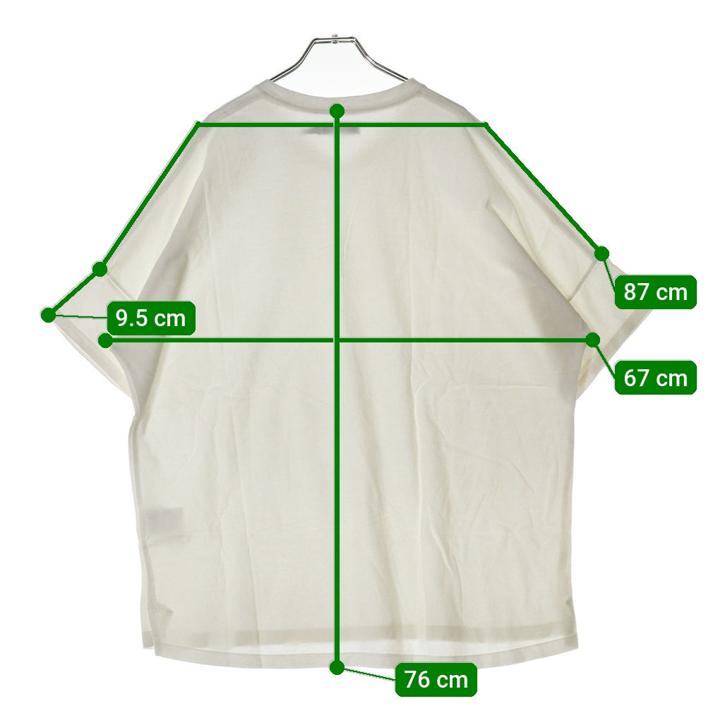 nonnative(ノンネイティブ) CLERK S/S V NECK TEE クラーク Vネック コットン 半袖Tシャツ カットソー ホワイト NN-C4230