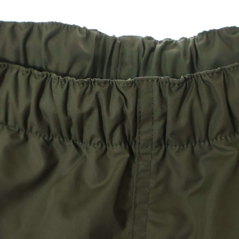 Mercedes Anchor Inc.(メルセデスアンカーインク) WATERPROOF SHORTS ロゴ刺繍 ウォータープルーフ ポリエステルショーツ カーキ