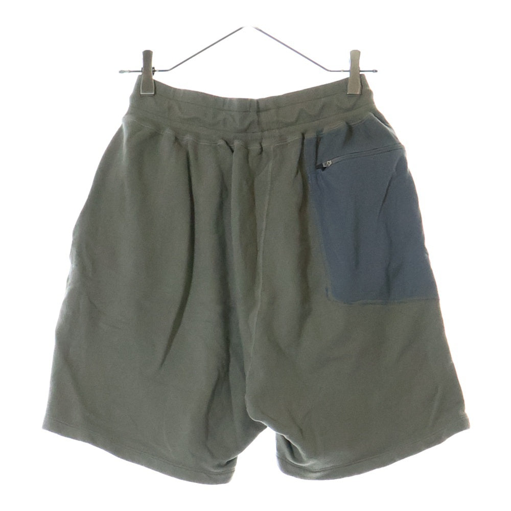 nonnative(ノンネイティブ) JOGGER EASY SHORTS COTTON SWEAT OVERDYED オーバーダイ コットン スウェット ジョガーイージーショーツ ハーフパンツ カーキ NN-P4248