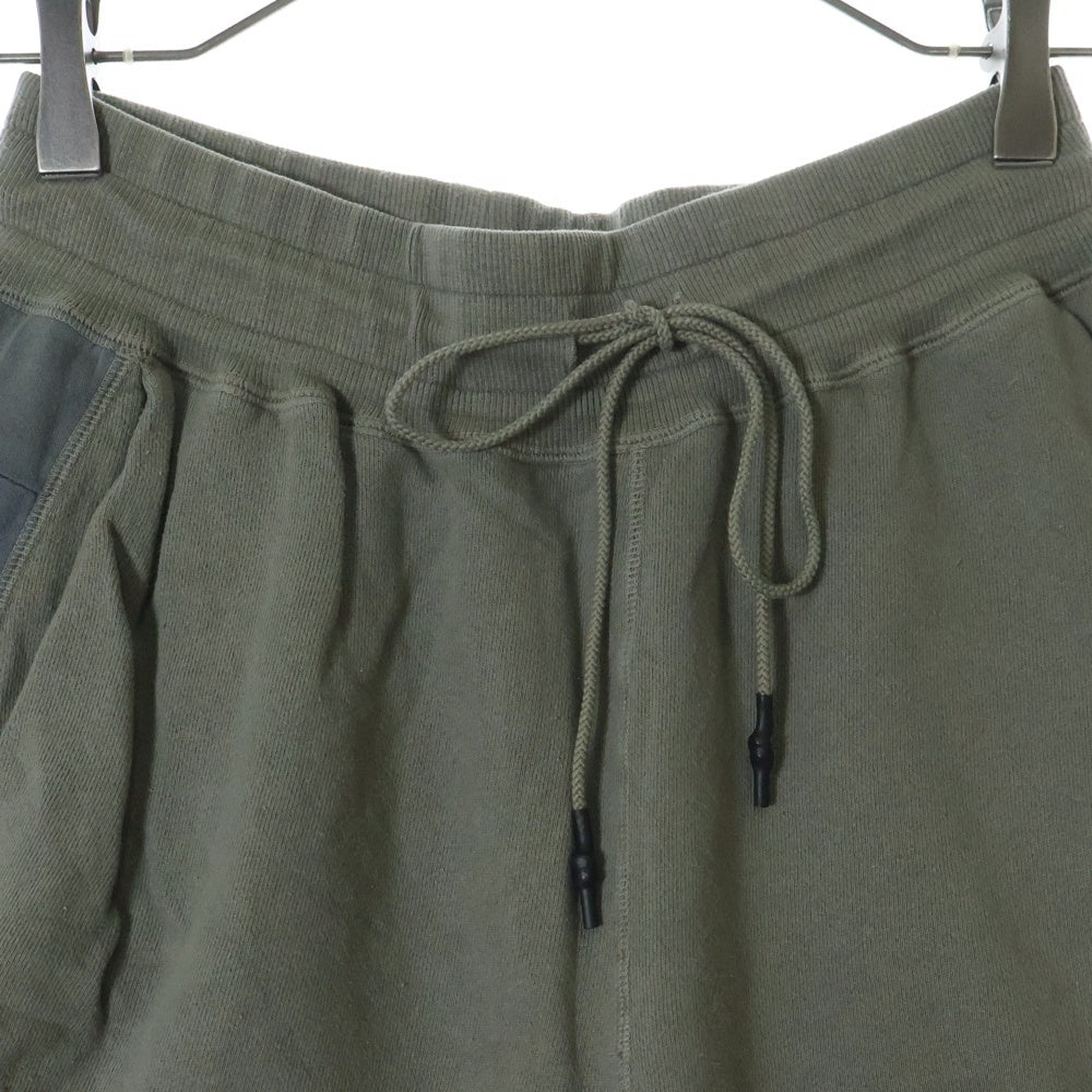 nonnative(ノンネイティブ) JOGGER EASY SHORTS COTTON SWEAT OVERDYED オーバーダイ コットン スウェット ジョガーイージーショーツ ハーフパンツ カーキ NN-P4248