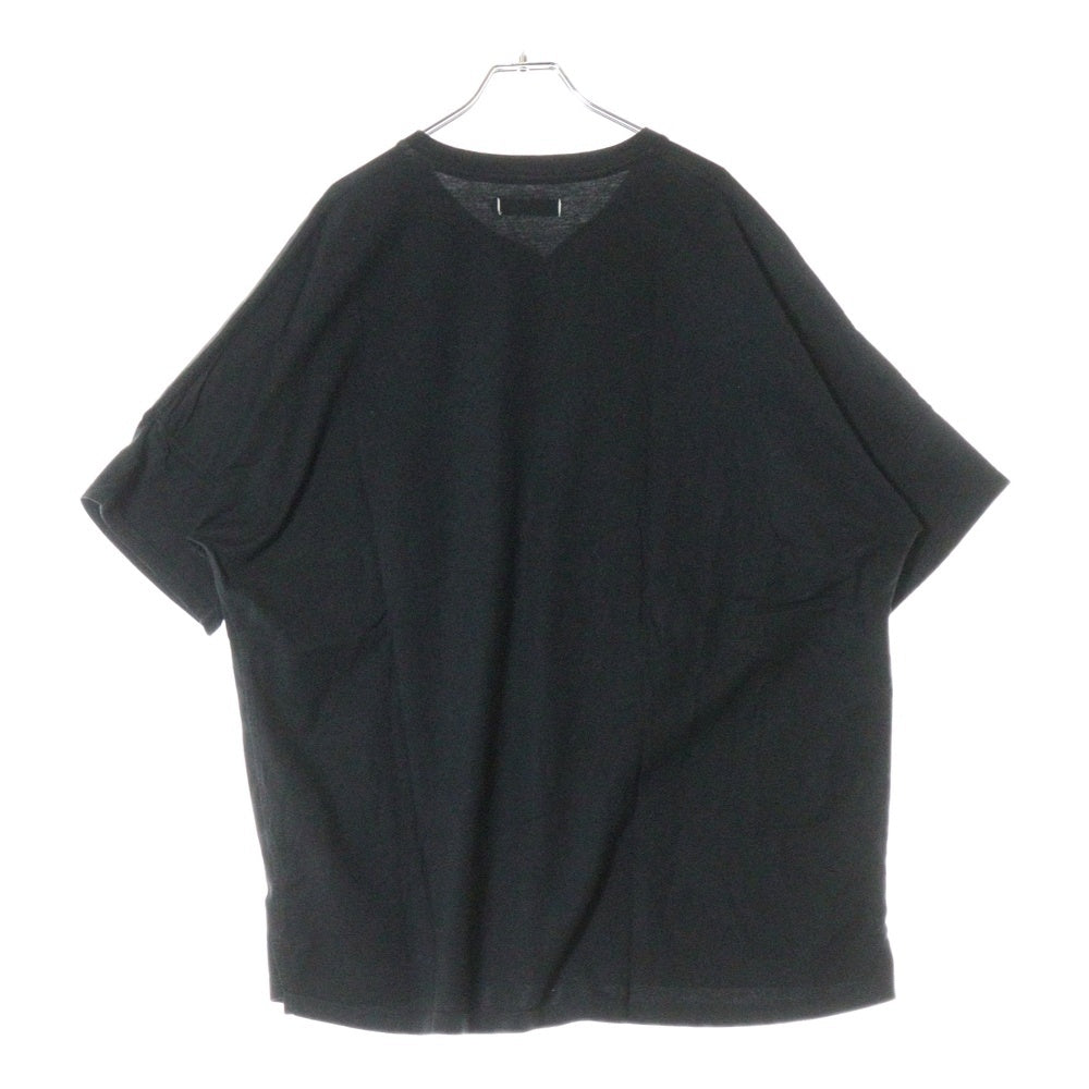 nonnative(ノンネイティブ) CLERK S/S V NECK TEE クラーク Vネック コットン 半袖Tシャツ カットソー ブラック NN-C4230