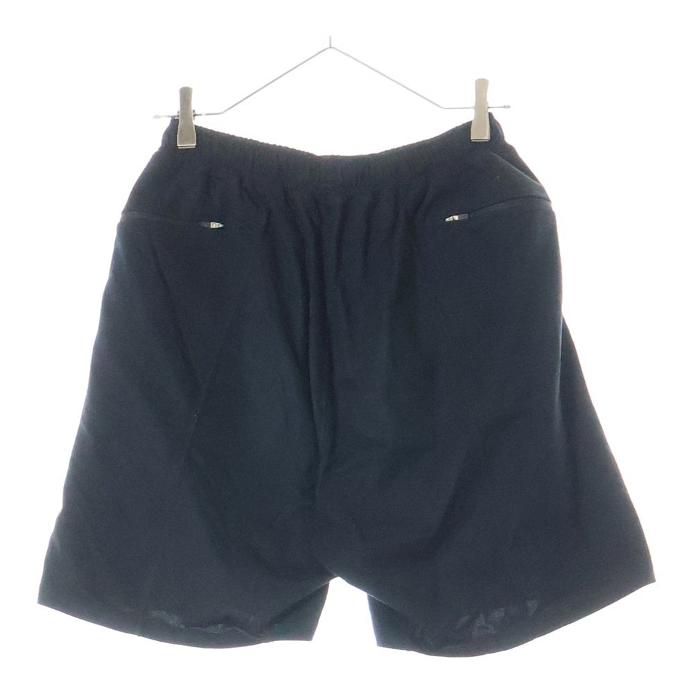 nonnative(ノンネイティブ) JOGGER EASY SHORTS C/N JERSEY ICE PACK アイスパック ジップポケット ジョガー イージーショーツ ハーフパンツ ブラック NN-P4249