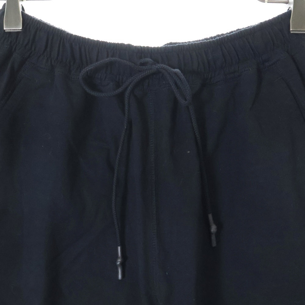 nonnative(ノンネイティブ) JOGGER EASY SHORTS C/N JERSEY ICE PACK アイスパック ジップポケット ジョガー イージーショーツ ハーフパンツ ブラック NN-P4249