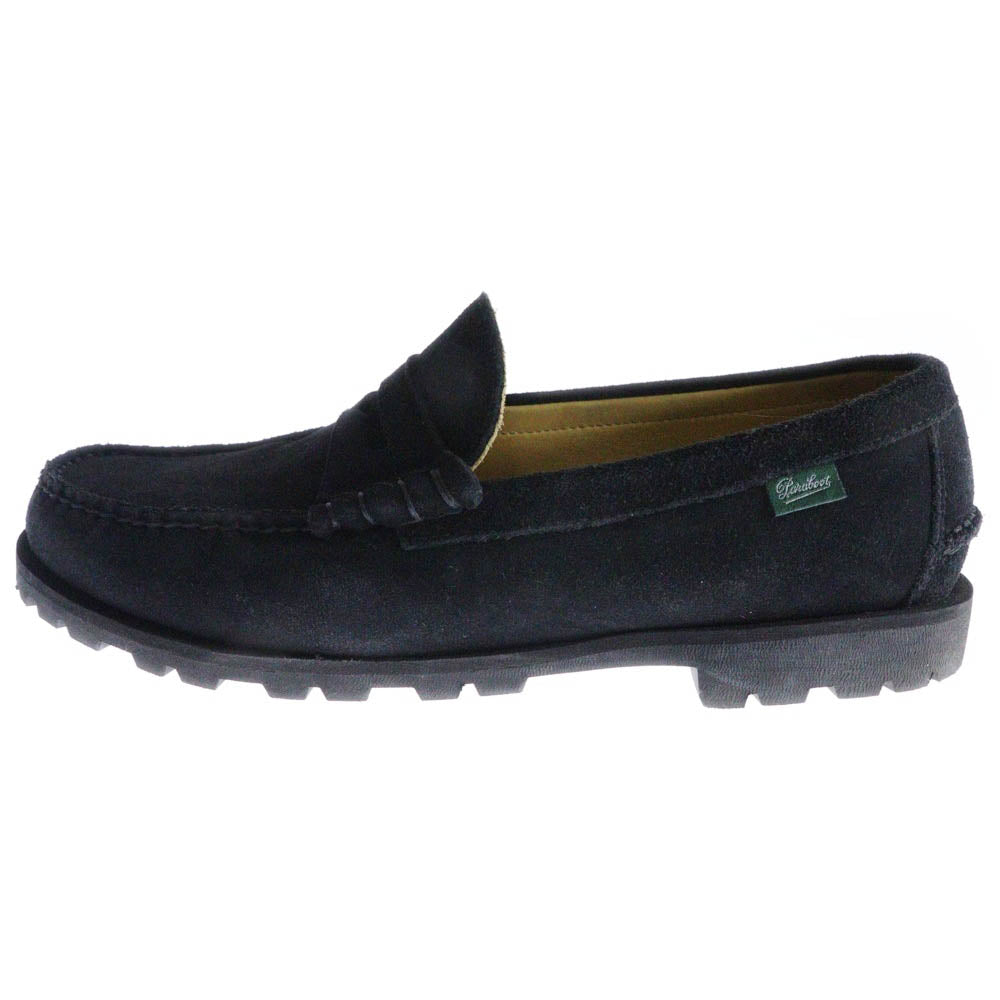PARABOOT(パラブーツ) ARROWS別注 1121 スエード コインローファー ブラック