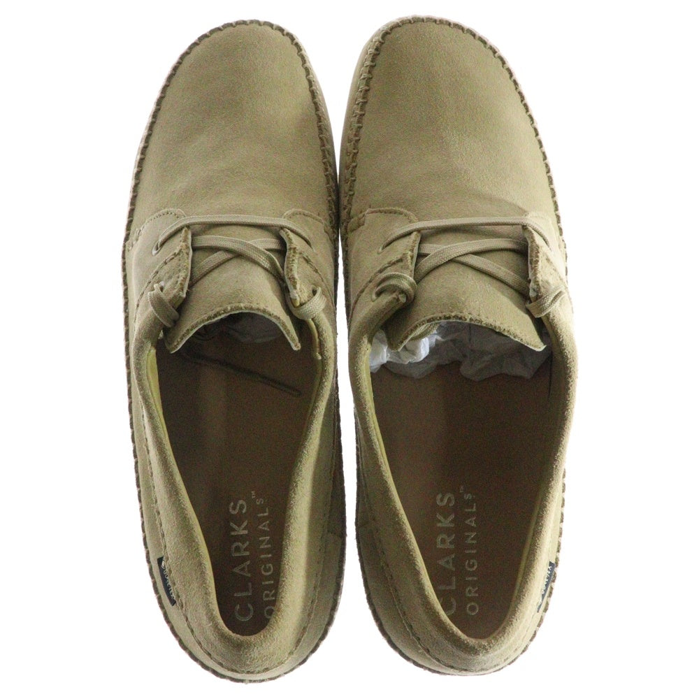 Clarks ORIGINALS(クラークス オリジナルス) WEAVER GTX ウィーバー ゴアテックス モカシン デッキシューズ ベージュ 26171485