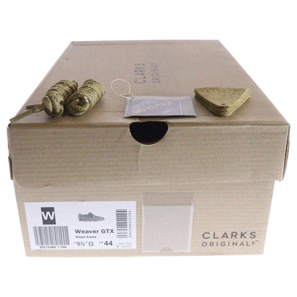 Clarks ORIGINALS(クラークス オリジナルス) WEAVER GTX ウィーバー ゴアテックス モカシン デッキシューズ ベージュ 26171485