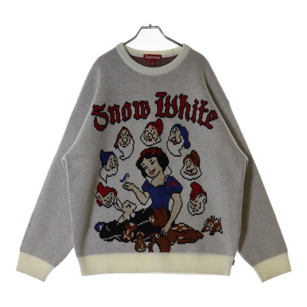 SUPREME(シュプリーム) 24AW Snow White Sweater スノーホワイトセーター 白雪姫 ニット ホワイト