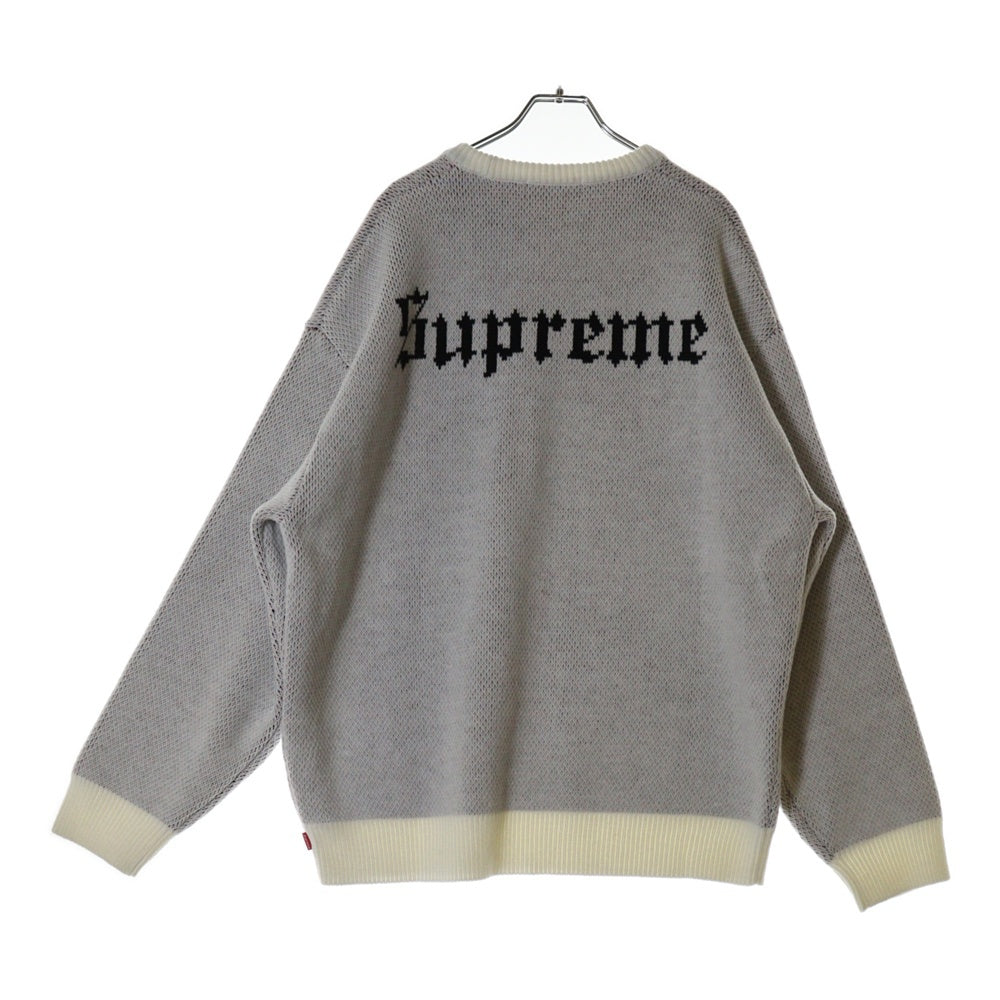 SUPREME(シュプリーム) 24AW Snow White Sweater スノーホワイトセーター 白雪姫 ニット ホワイト