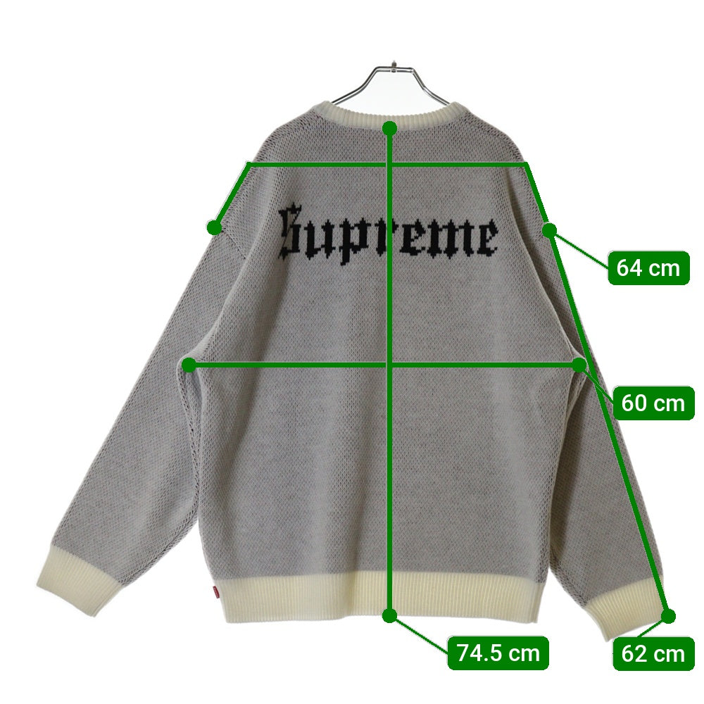 SUPREME(シュプリーム) 24AW Snow White Sweater スノーホワイトセーター 白雪姫 ニット ホワイト