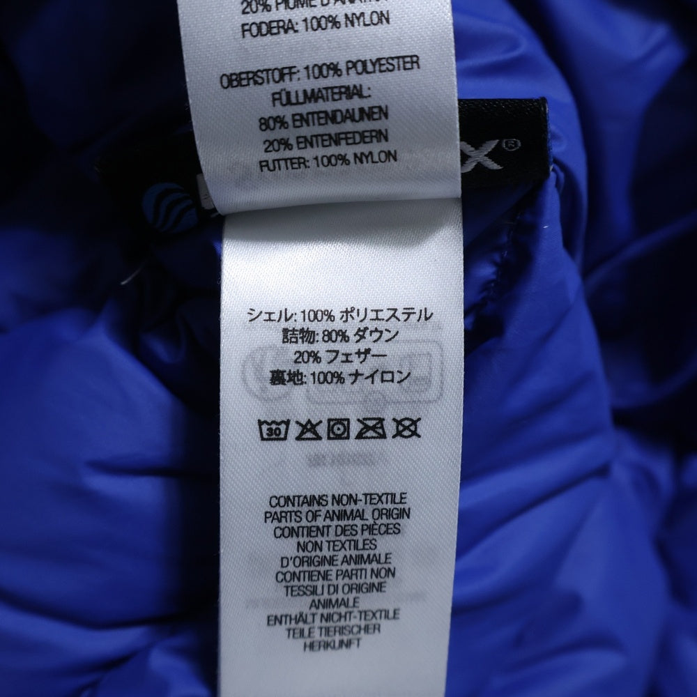 SUPREME(シュプリーム) 23AW ×PERTEX Micro Down Half Zip Hooded Pullover パーテックス マイクロ ハーフジップ フーデット ダウンジャケット ブルー