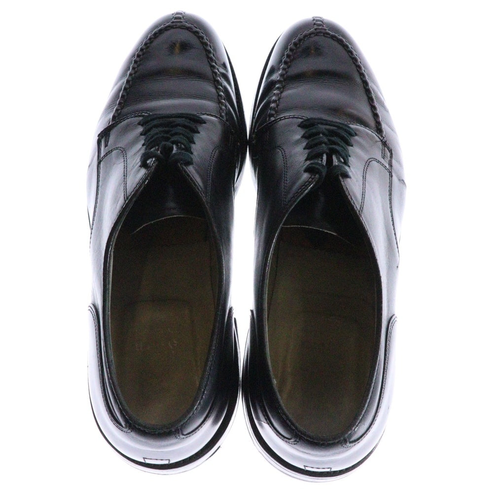 Alden(オールデン) 924 BLUCHER NST ブルーチャー Vチップ レースアップ ドレスシューズ 革靴 ブラック