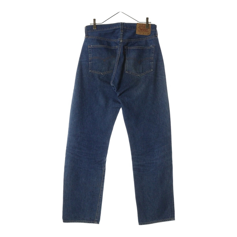 Levi's(リーバイス) 90S VINTAGE 501 BIGE復刻 ヴィンテージ ボタンフライ ストレートデニムパンツ バレンシア製 ボタン裏555 USA製 BIGE インディゴ