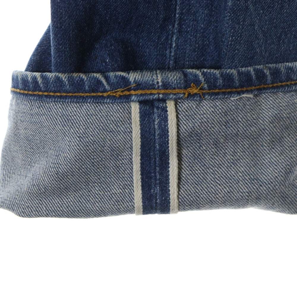 Levi's(リーバイス) 90S VINTAGE 501 BIGE復刻 ヴィンテージ ボタンフライ ストレートデニムパンツ バレンシア製 ボタン裏555 USA製 BIGE インディゴ