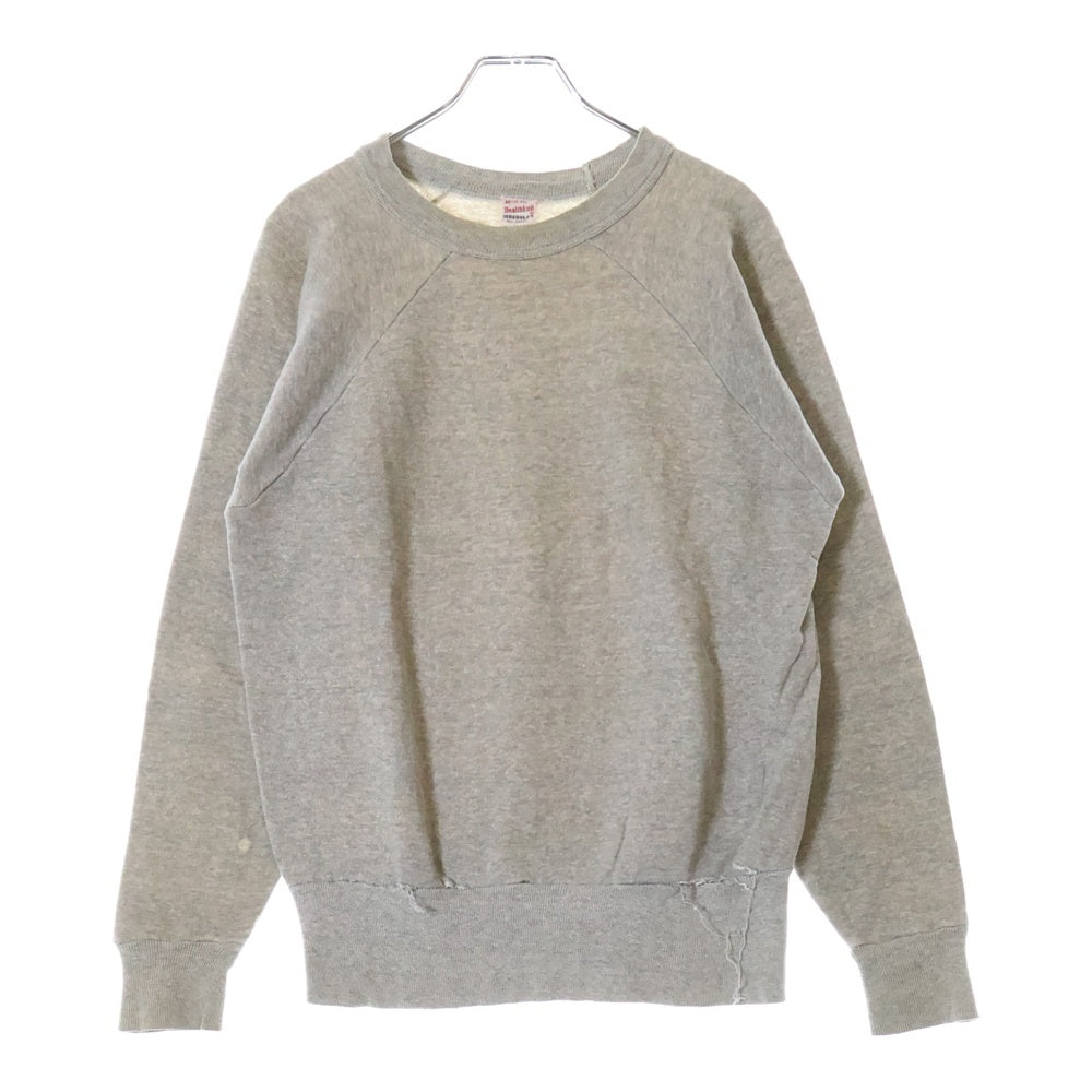 Healthknit(ヘルスニット) 50S VINTAGE RAGLAN SWEATSHIRT ヴィンテージ ラグランスウェットトレーナー グレー
