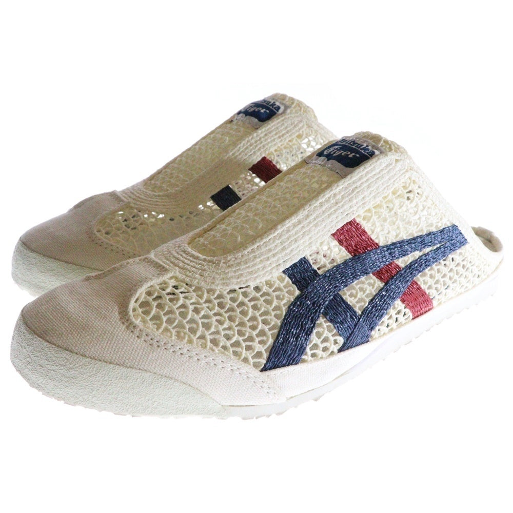 Onitsuka Tiger(オニツカタイガー) MEXICO 66 SABOT メキシコ 66 サボ メッシュサンダル スリッポン ホワイト US8/26cm 1183C123