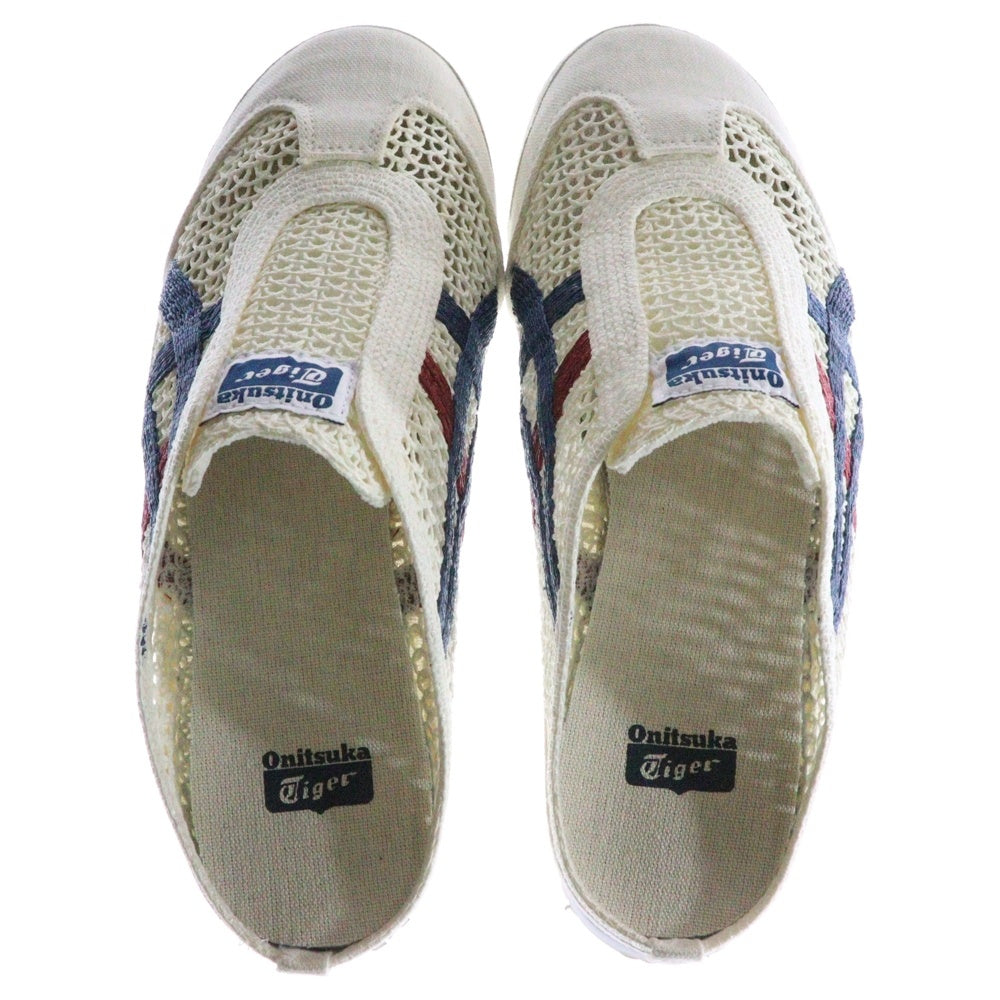 Onitsuka Tiger(オニツカタイガー) MEXICO 66 SABOT メキシコ 66 サボ メッシュサンダル スリッポン ホワイト US8/26cm 1183C123