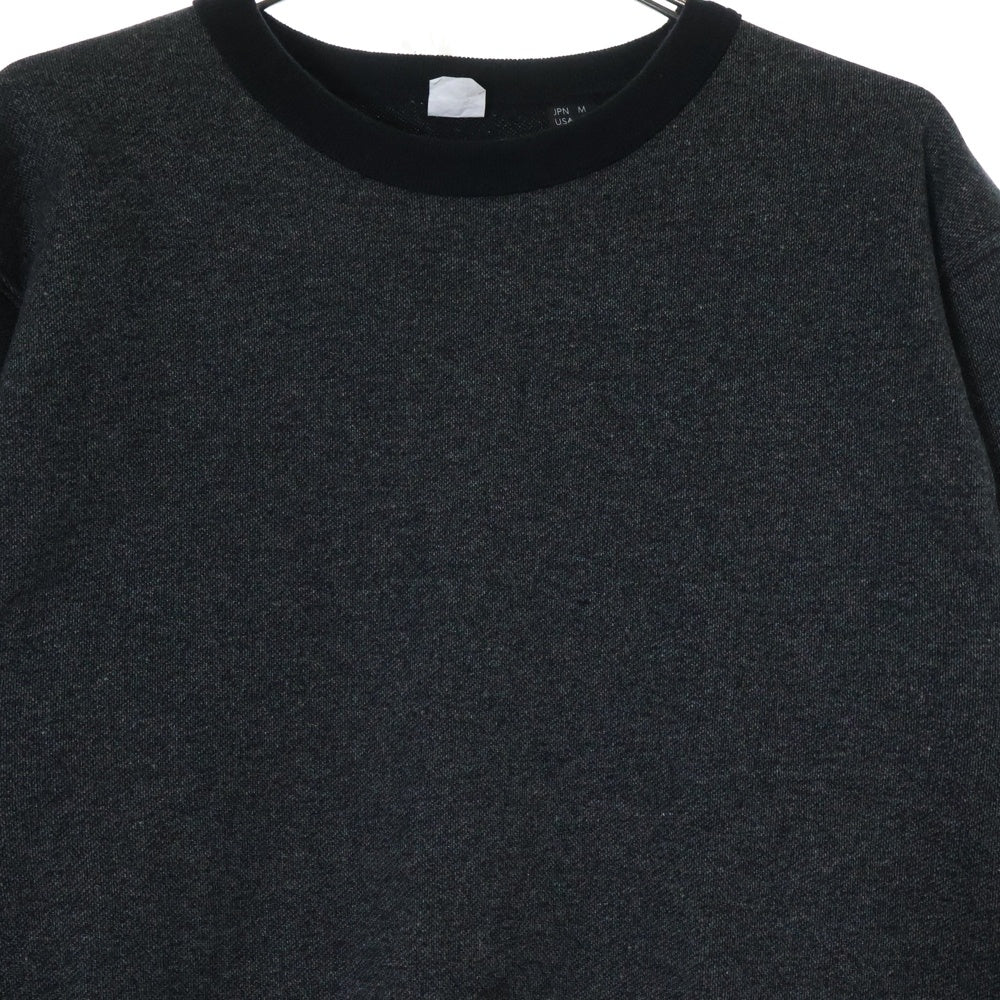 NANGA(ナンガ) ECO HYBRID CREW SWEAT エコ ハイブリッド クルーネックスウェットトレーナー グレー/ブラック NW2241-1F220
